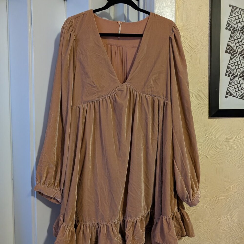 Free people velvet dress